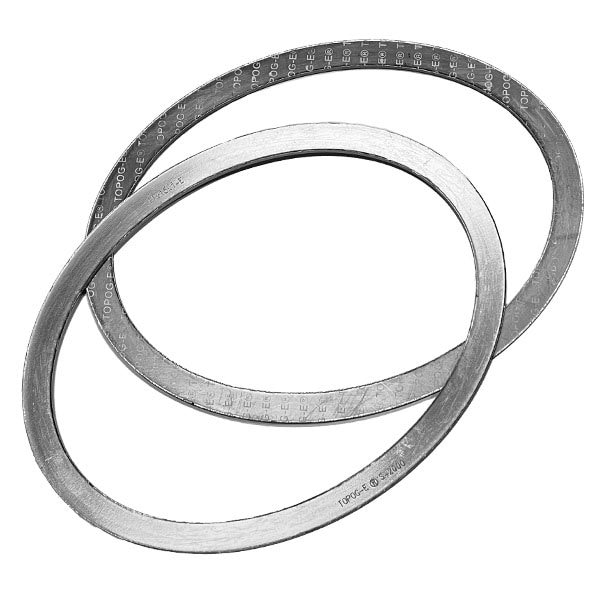Manway Gasket, Series 2000, Graphite, 12 in x 16 in x 1-1/4 in, Elliptical, PK 2